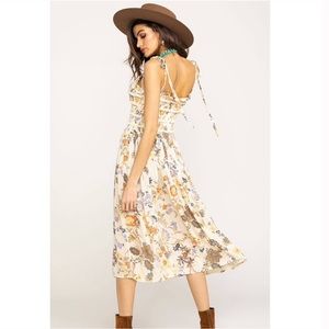 free people isla floral midi dress